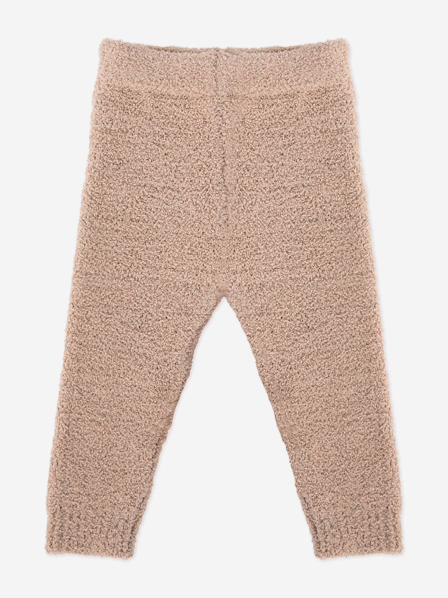 7AM Enfant Baby Fuzzy Leggings in Beige