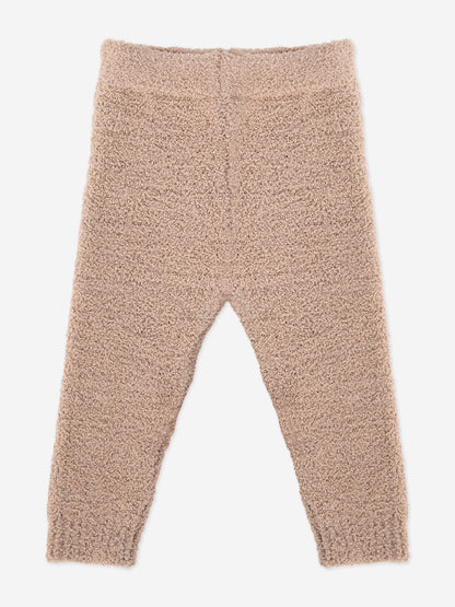 7AM Enfant Baby Fuzzy Leggings in Beige