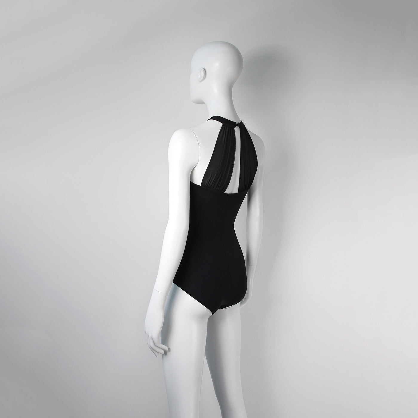 女士黑色芭蕾舞连体衣