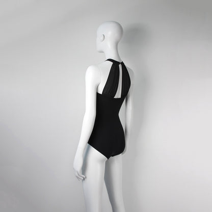 女士黑色芭蕾舞连体衣