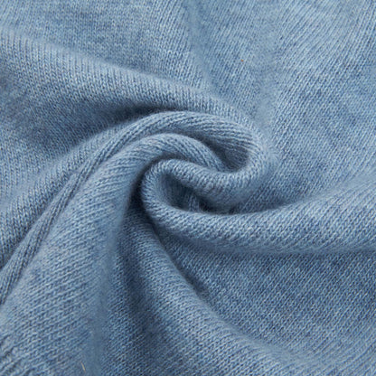Girls Light Blue Wool Sweater