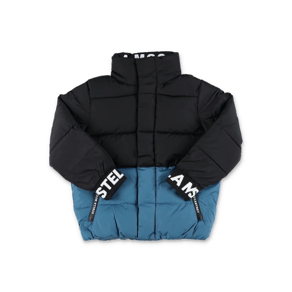 男童黑色Logo棉服
