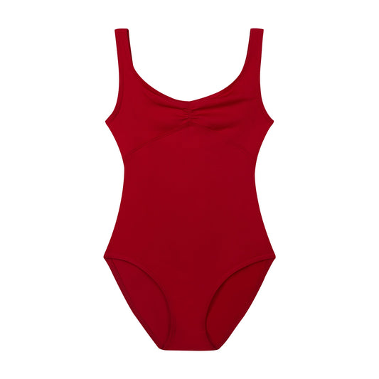 女童红色芭蕾舞连体衣