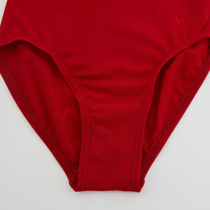 女童红色芭蕾舞连体衣(DAD1491/1M/red)