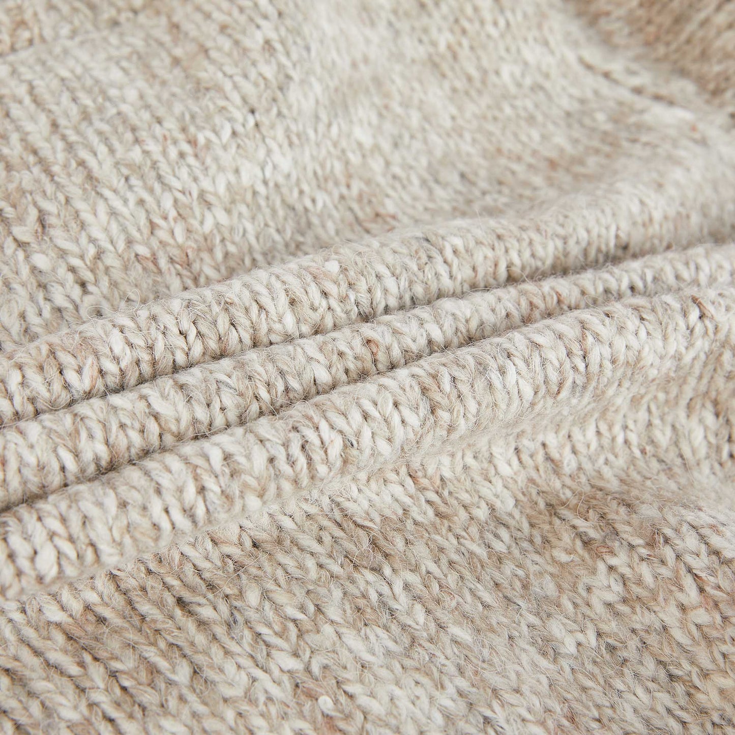 男童米色拉链开衫