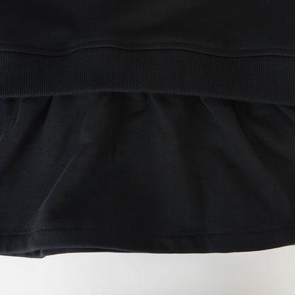 女童黑色Logo棉连衣裙