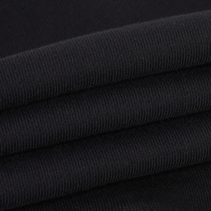 女童黑色Logo棉连衣裙