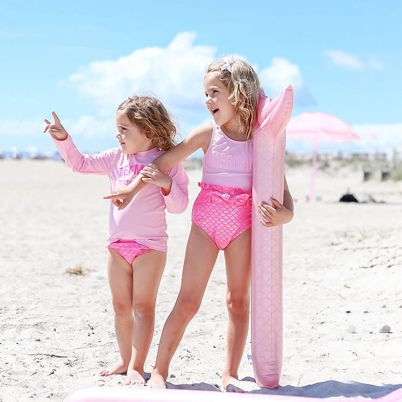 充气美人鱼浮力棒