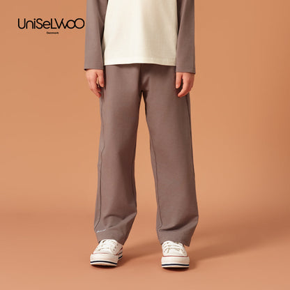 亲子款灰色噗噗棉长裤