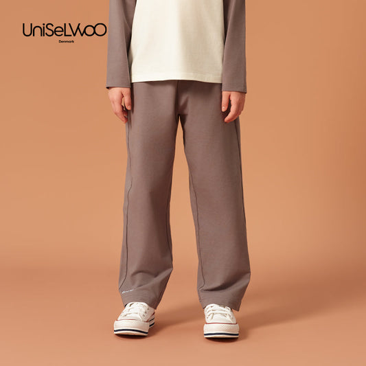 亲子款灰色噗噗棉长裤