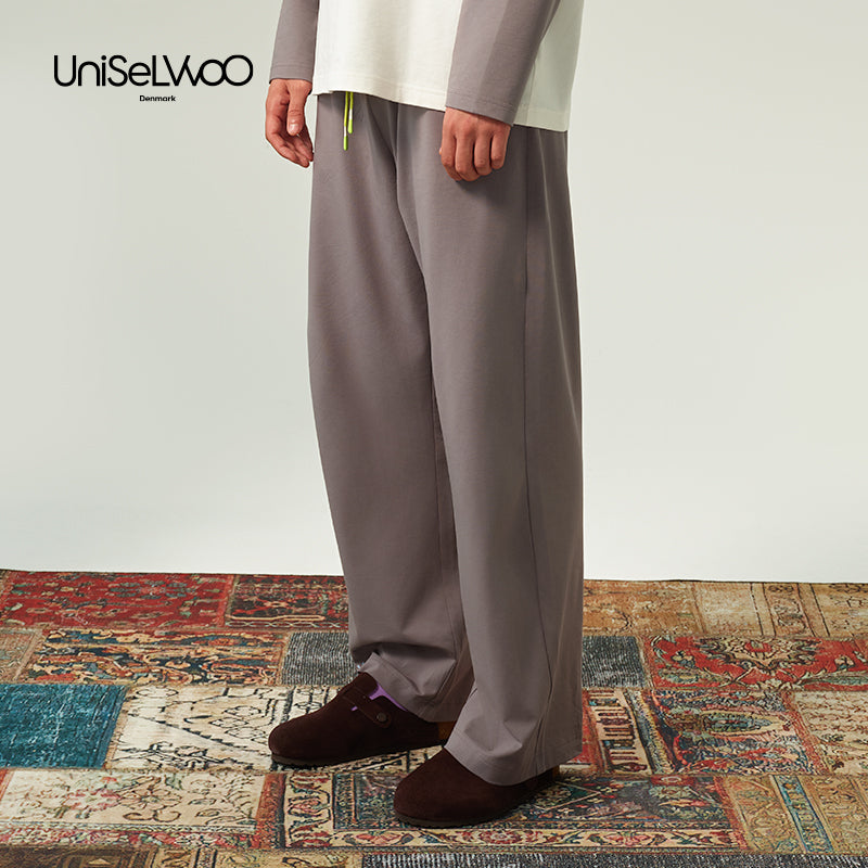 亲子款灰色噗噗棉长裤