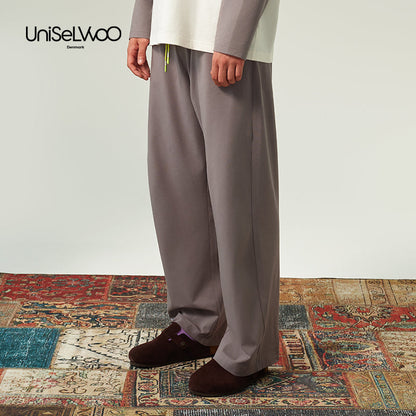 亲子款灰色噗噗棉长裤