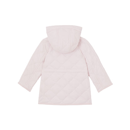 女婴浅粉色棉服