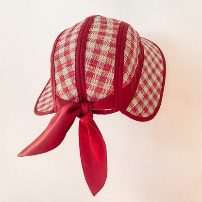 女童红色'Island Riviera'遮阳帽