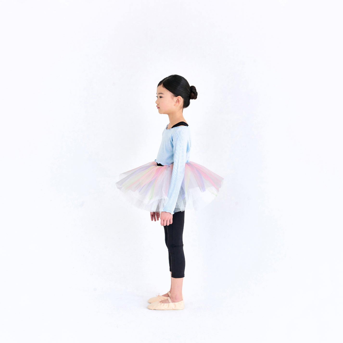 女童黑色芭蕾舞连体裤