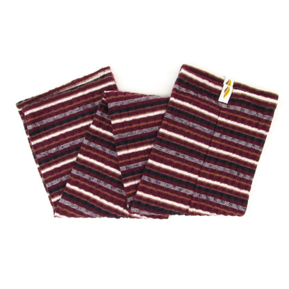 儿童酒红色芭蕾舞护腿