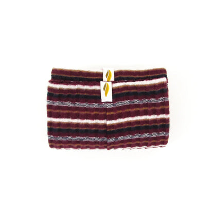 儿童酒红色芭蕾舞护腿