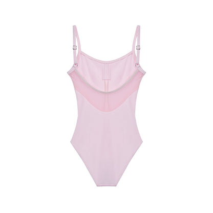 女童粉色芭蕾舞连体衣(有衬里DAD1491/1MP/pink)