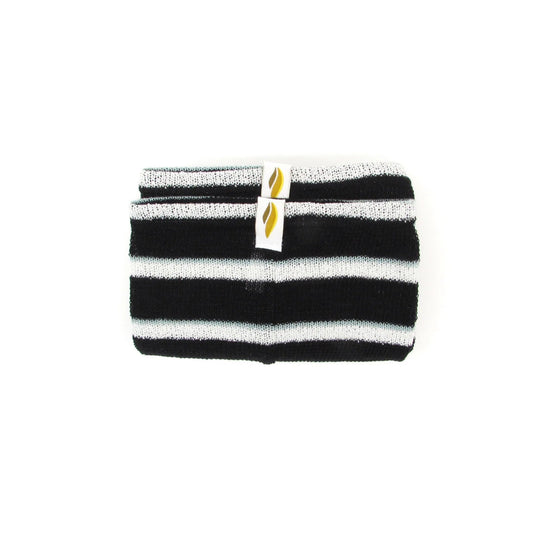 成人款黑色条纹芭蕾舞护腿