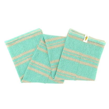 儿童浅绿色条纹芭蕾舞护腿(paradise- kids Leg warmer)
