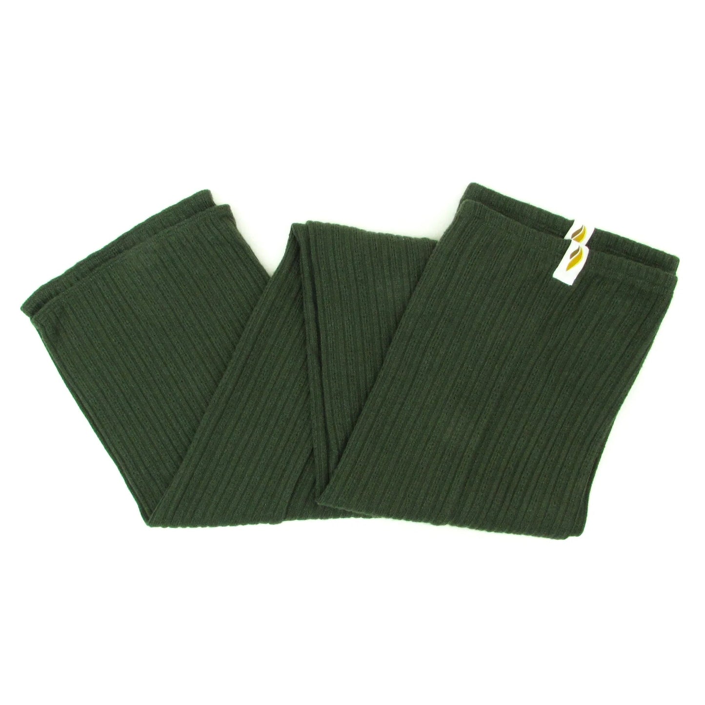 儿童绿色芭蕾舞护腿