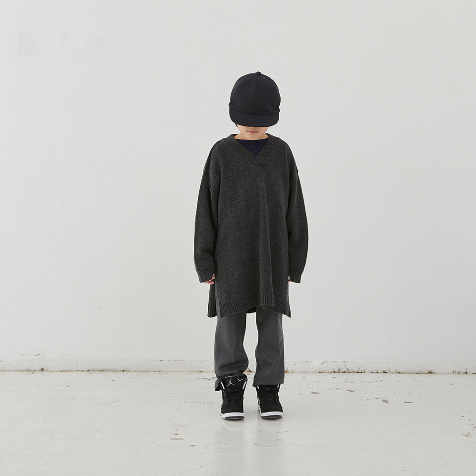 儿童木炭色长裤