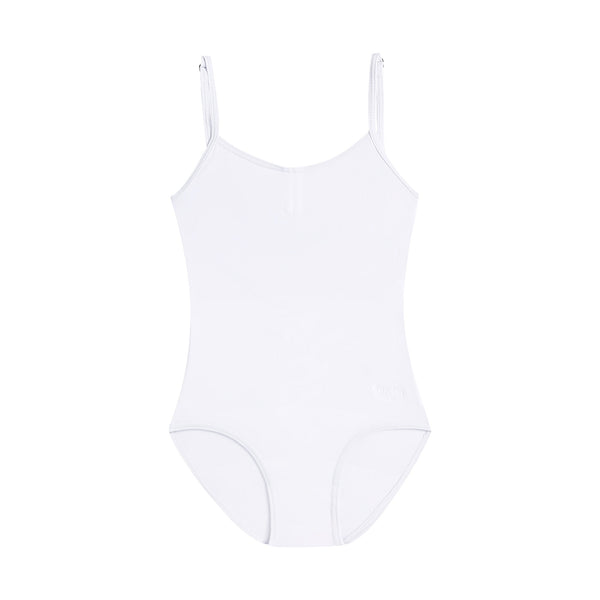 女童白色芭蕾舞连体衣(有衬里DAD1491/1MP/White)