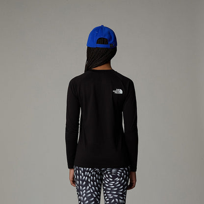 The North Face 儿童 Never Stop 长袖 T 恤（黑色）