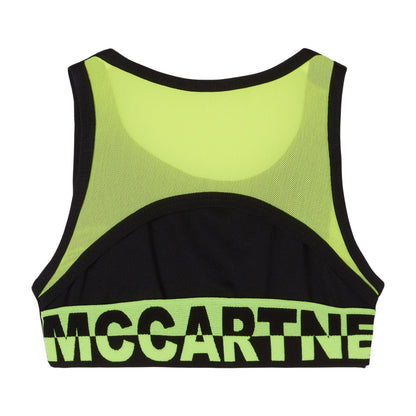 女童黑色Logo运动T恤