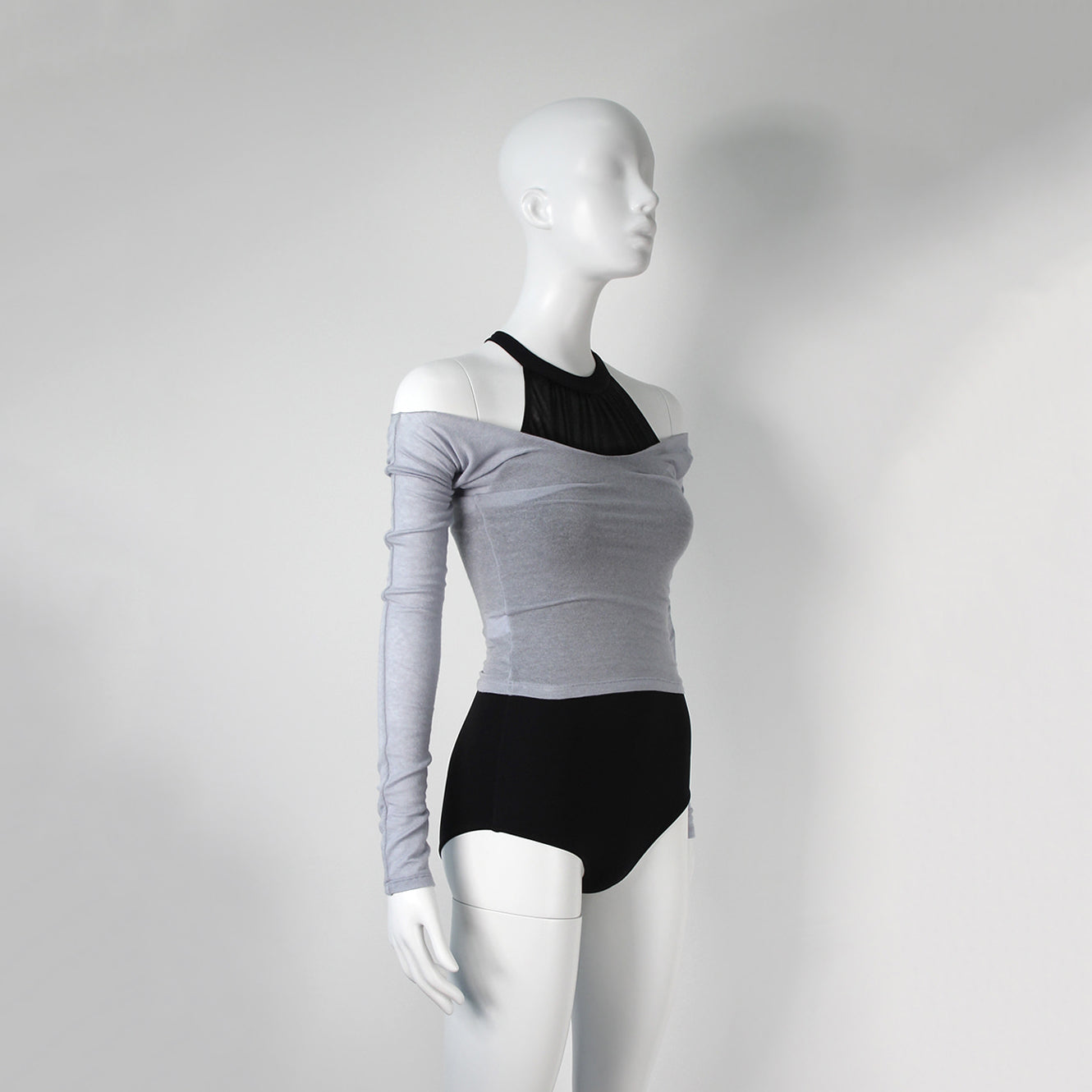 女士黑色芭蕾舞连体衣