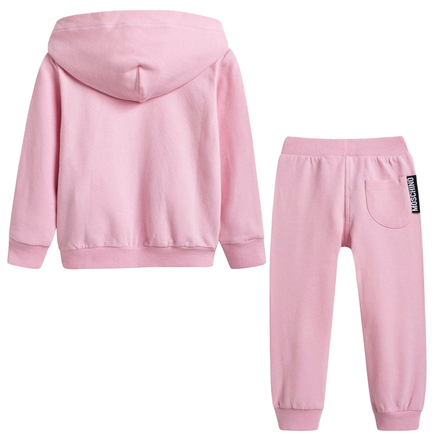 Baby Pink Cotton Toy Tracksuit