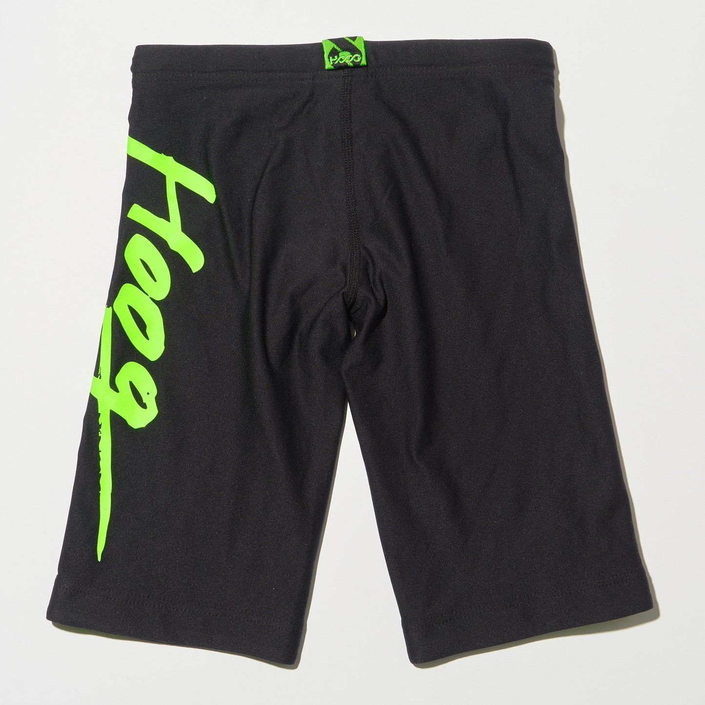 男童黑色Logo专业泳裤