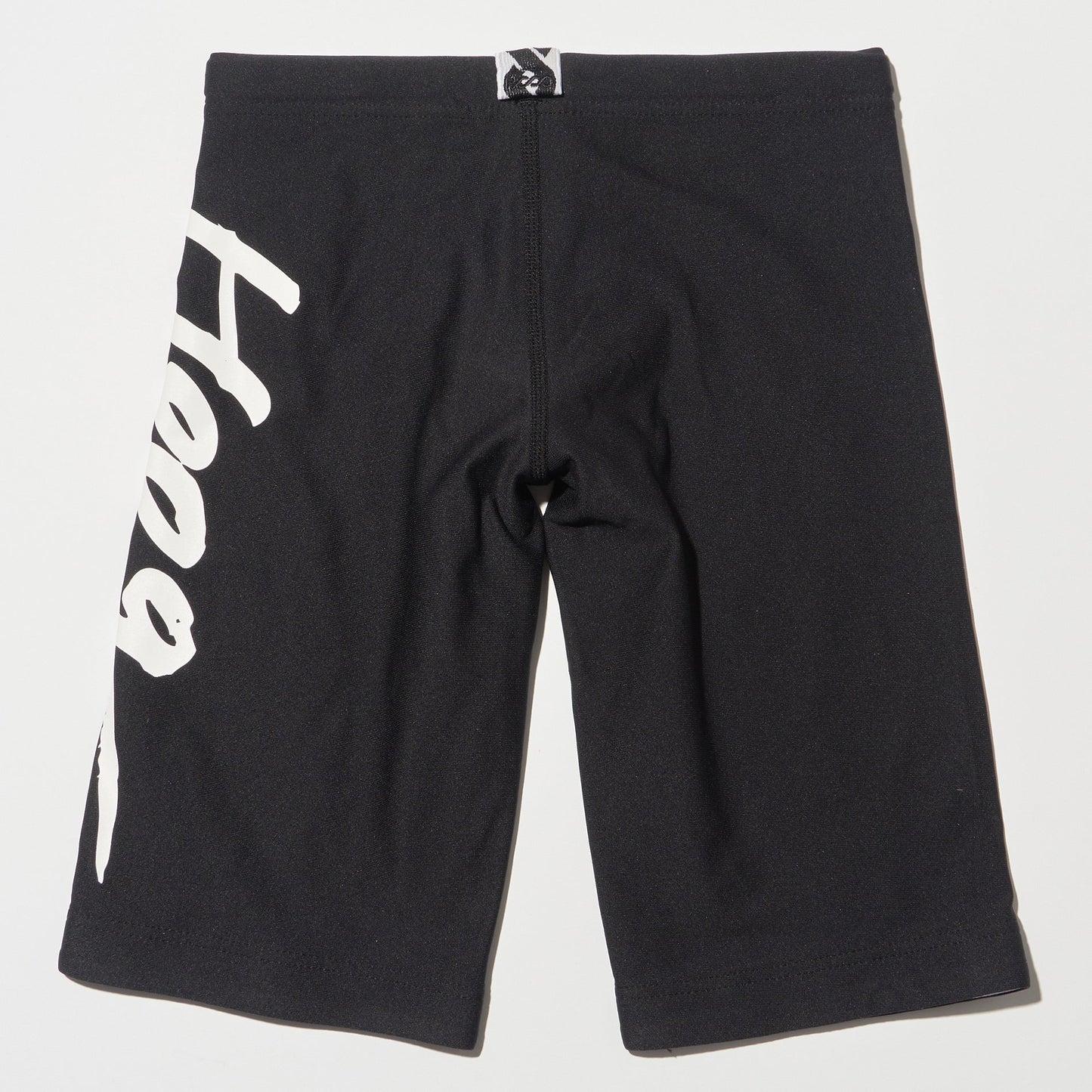 男童黑色Logo专业泳裤