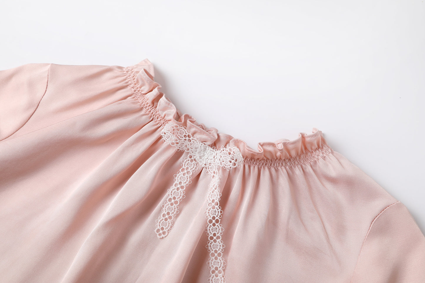 粉色梦幻公主家居服两件套