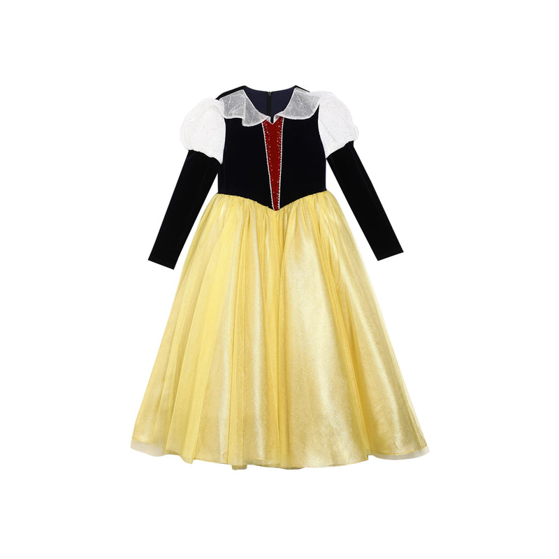 女童白雪公主两穿礼服裙
