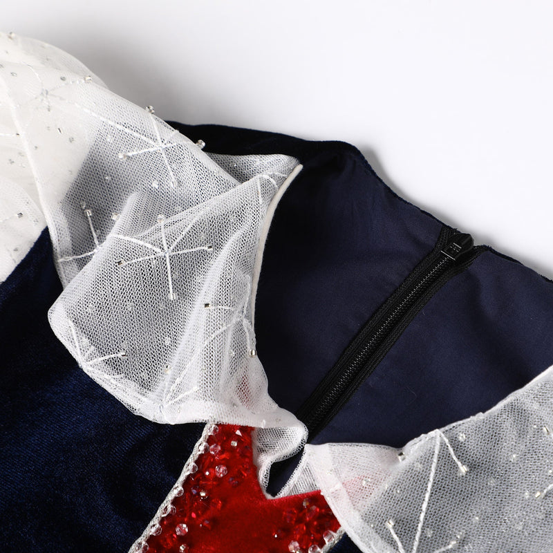 女童白雪公主两穿礼服裙