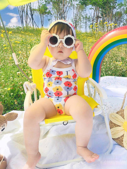 'Pixie'润玉亮白色太阳镜