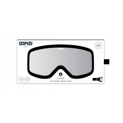 成人款黑色滑雪镜