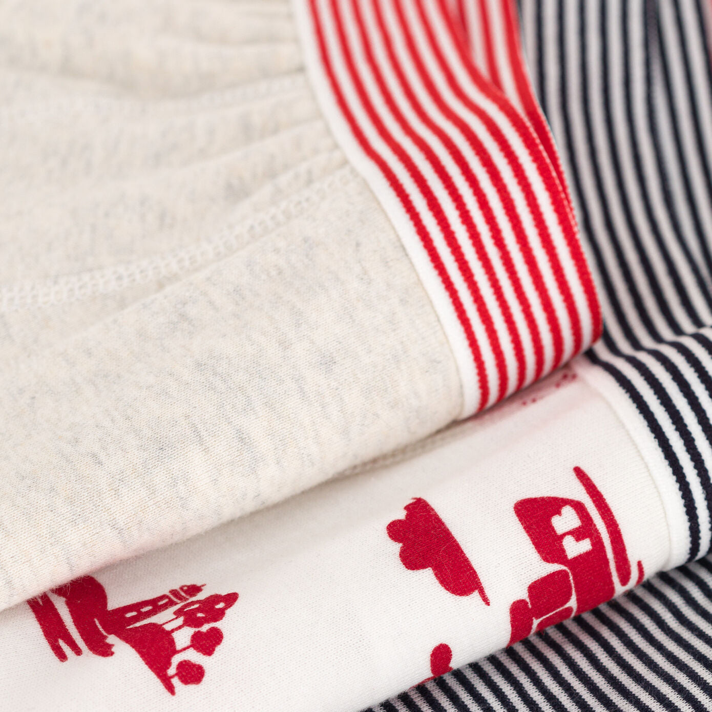 男童彩色棉内裤套装(3件)