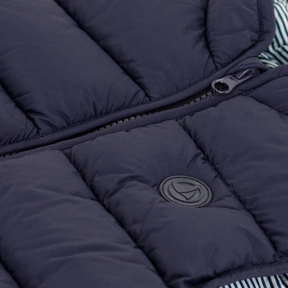 男童藏蓝色棉马甲