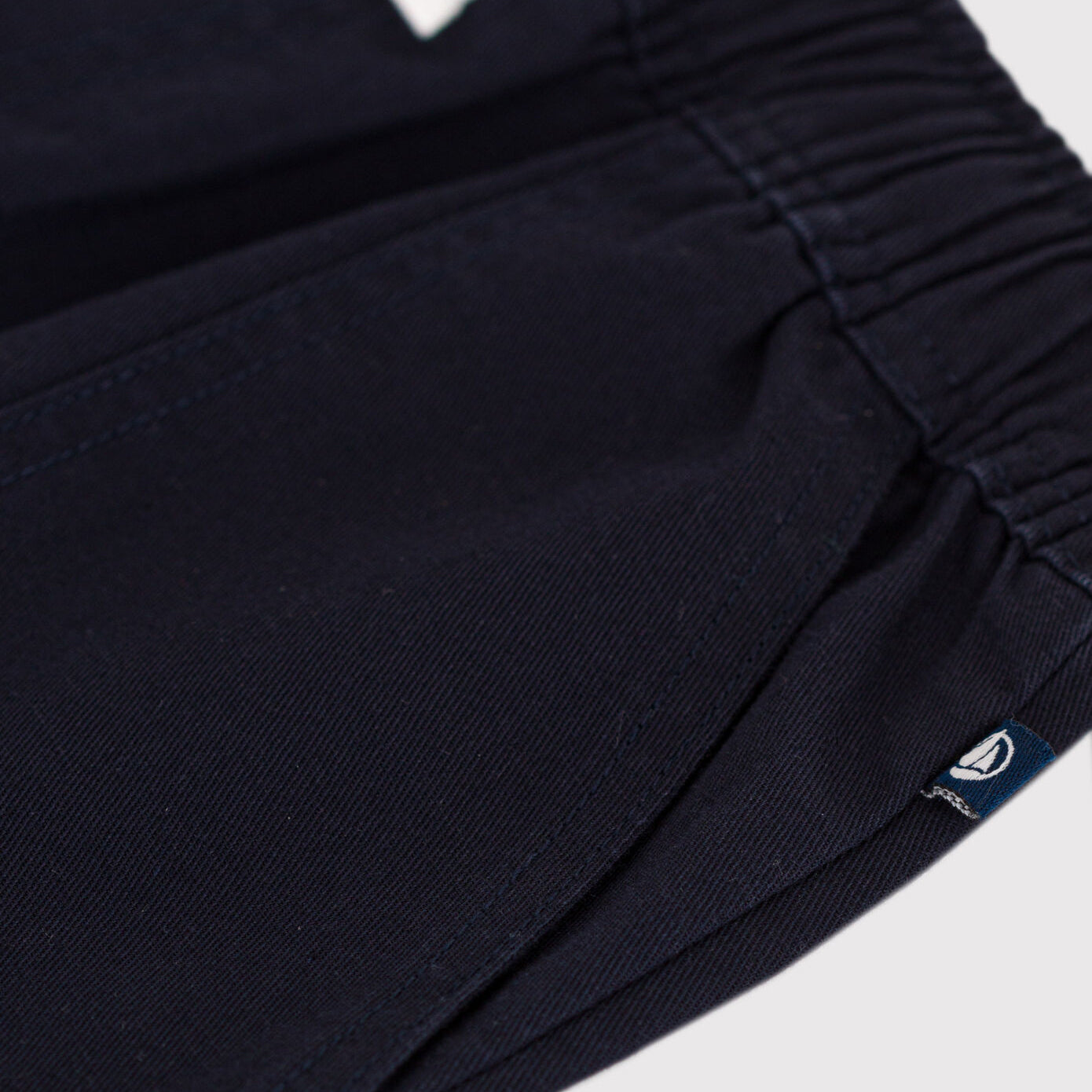 男童藏青色棉短裤