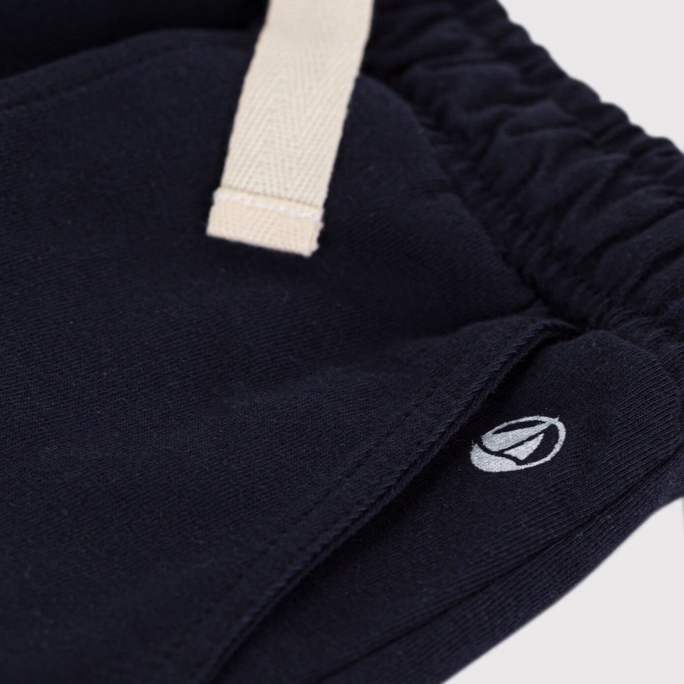 男童藏青色棉短裤