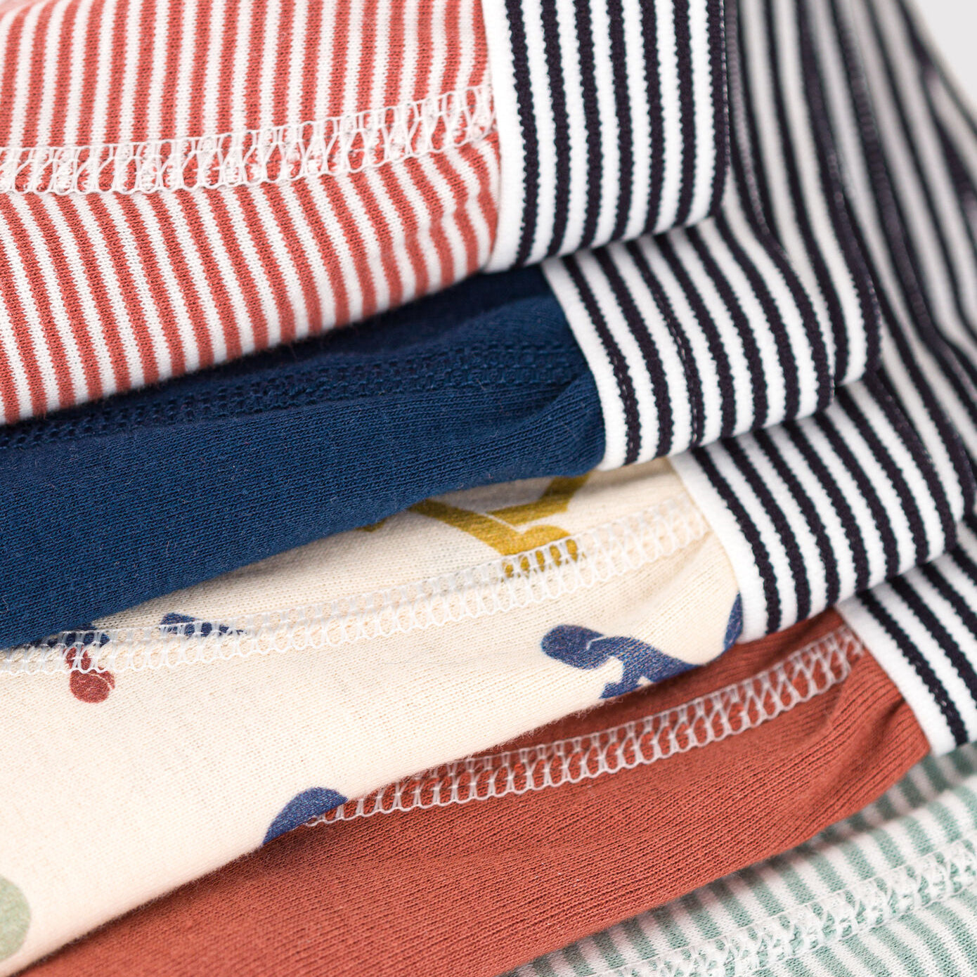 男童彩色棉内裤套装(5件)