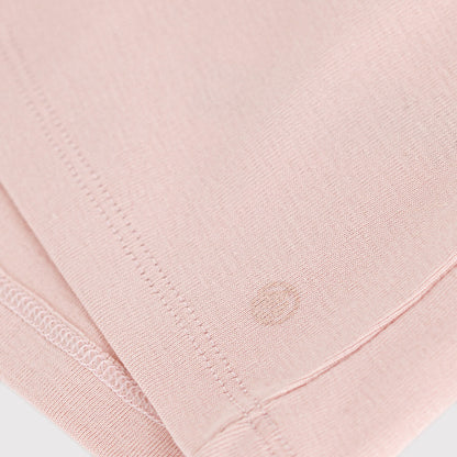 婴儿浅粉色棉开衫