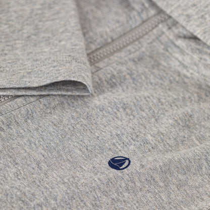 男童灰色棉拉链上衣