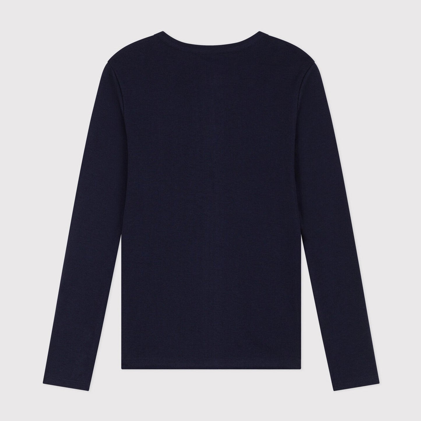 女士藏蓝色棉T恤