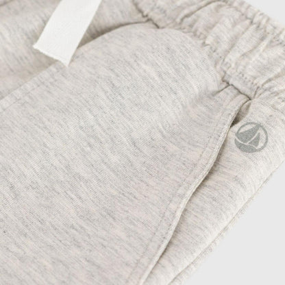 男童浅灰色棉短裤