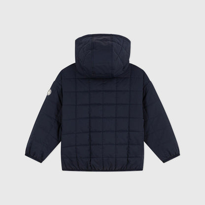 男童藏青色棉服