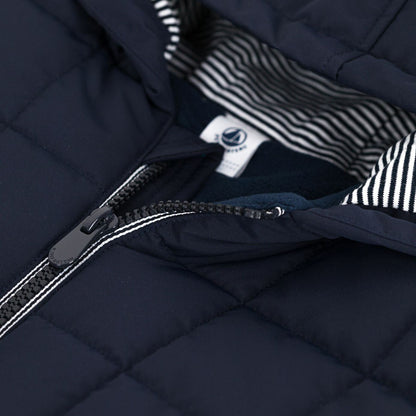 男童藏青色棉服