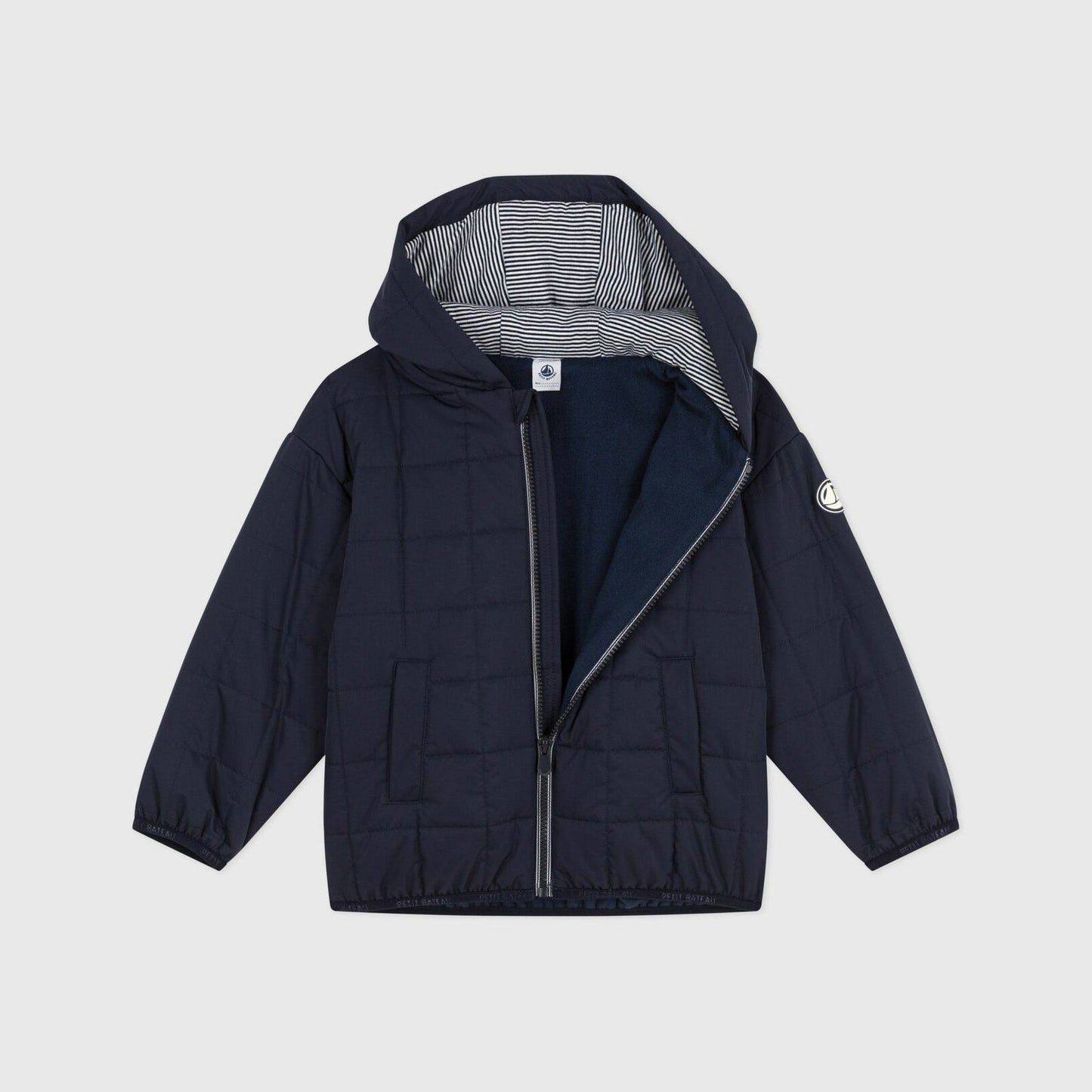 男童藏青色棉服